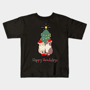 Christmas Cat Kids T-Shirt